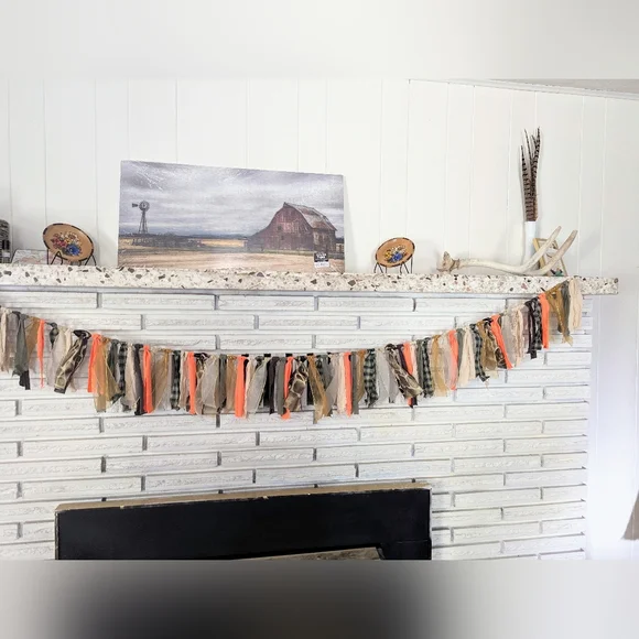 Autumn/Fall Ribbon Garland - Picture 1 of 2